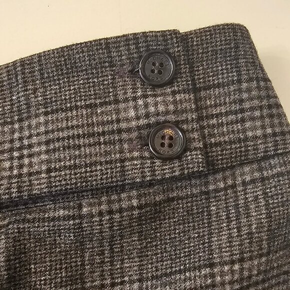 NTW Michael Kors wool blend checked pants size 0/xs - Picture 4 of 5